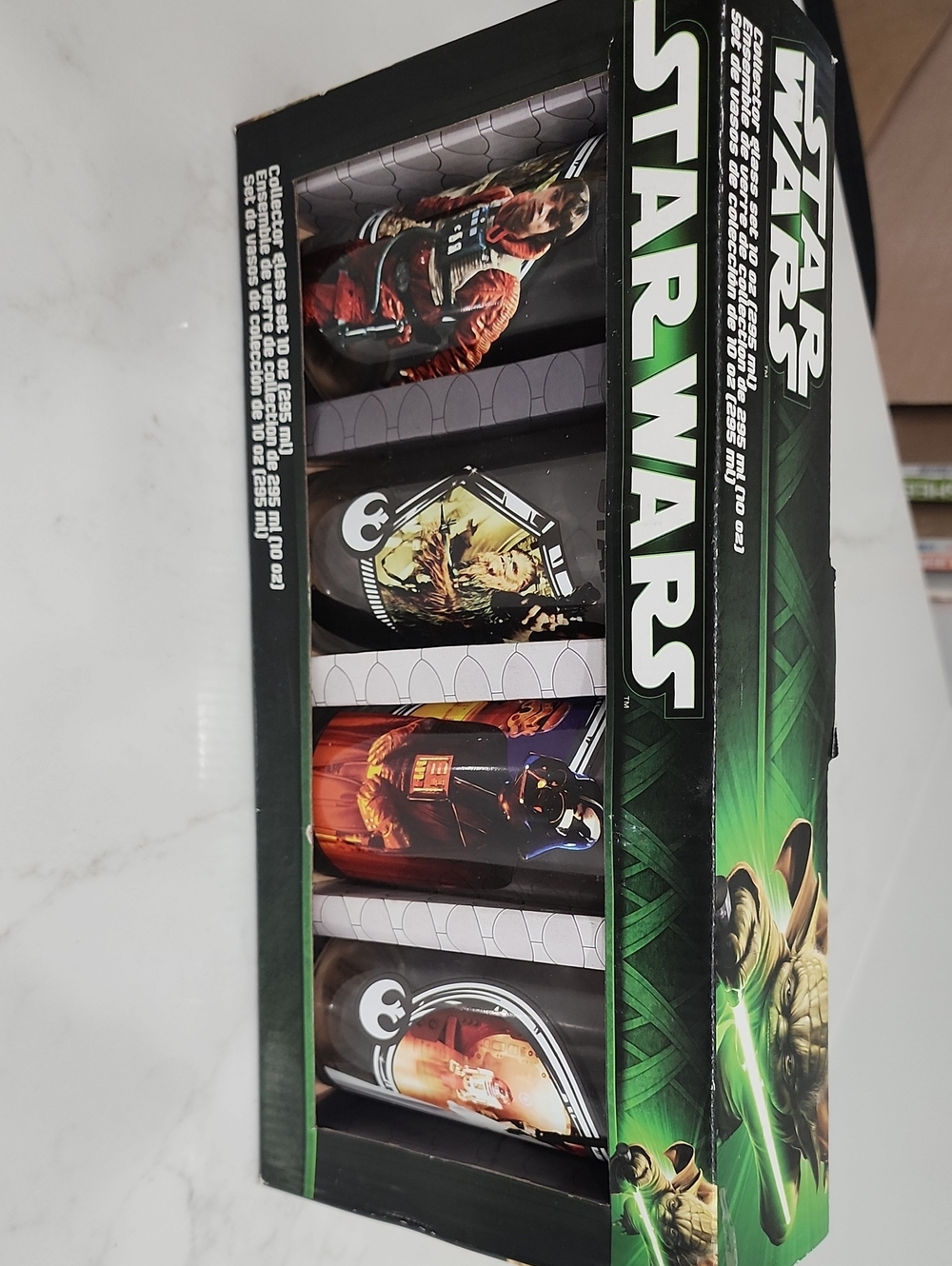 Star Wars Collectible Character Cups - Green, Black, Red